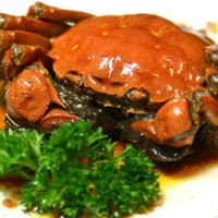 利用大闸蟹制作的传统菜肴