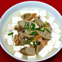 豆腐蚌肉羹