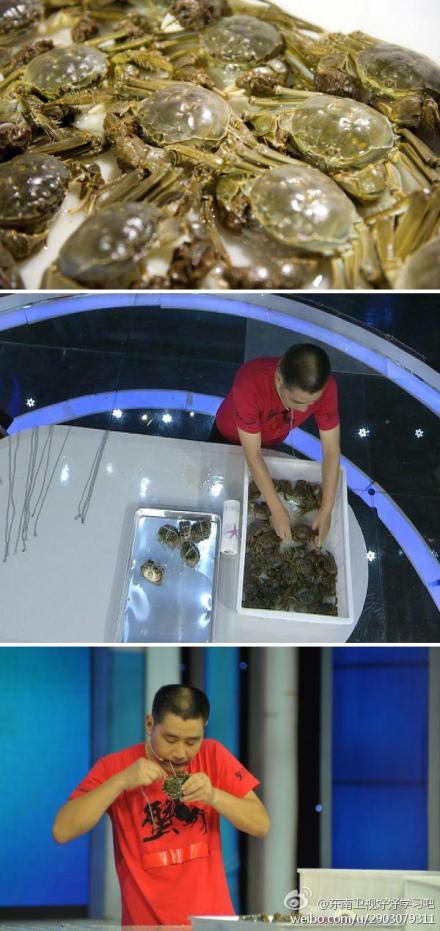 好好学习吧！中国阳澄湖大闸蟹网教你如何吃蟹，拆蟹，绑蟹