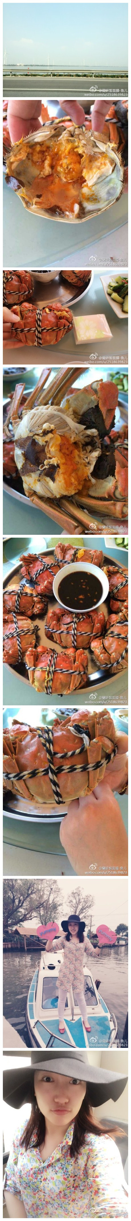 谢谢亲爱的介绍的这家螃蟹好吃价格不贵，好推荐[强]#大闸蟹#