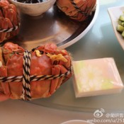 谢谢亲爱的介绍的这家螃蟹好吃价格不贵，好推荐[强]#大闸蟹#