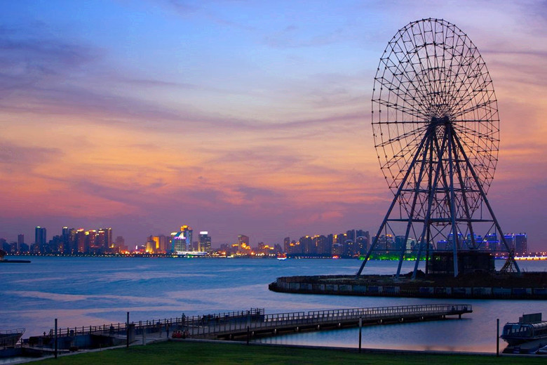 金鸡湖夜景