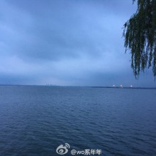 早安，2苏州·阳澄湖镇#带着微博去阳澄湖半岛# [拍照][爱你] 2苏州·阳澄湖