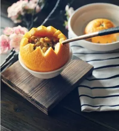G20峰会菜单 蟹酿橙 阳澄湖大闸蟹