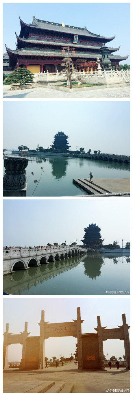 建成于2007年的新重元寺占地三百余亩，位于阳澄湖半岛之中。