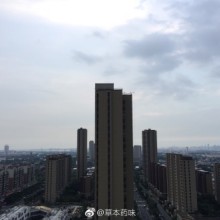 天气不错可以看到阳澄湖