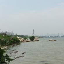 疲惫的人和美丽的阳澄湖 ​
