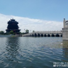 雨后初睛，游苏州阳澄湖畔重元寺。