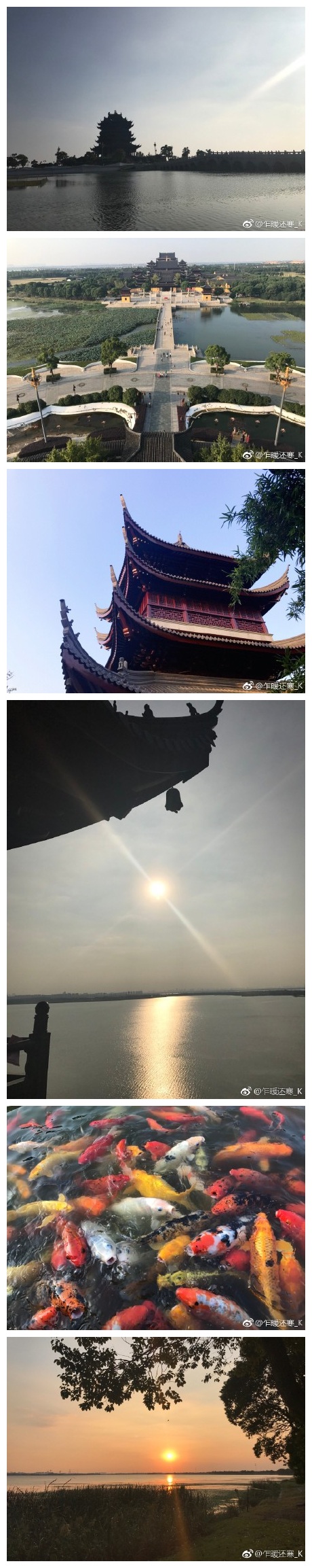 念叨了快一个月，终于和兰兰来了重元寺，绕着阳澄湖走着，许久不运动，只走一万多步竟有两万步的感觉[笑cry][笑cry][笑cry]