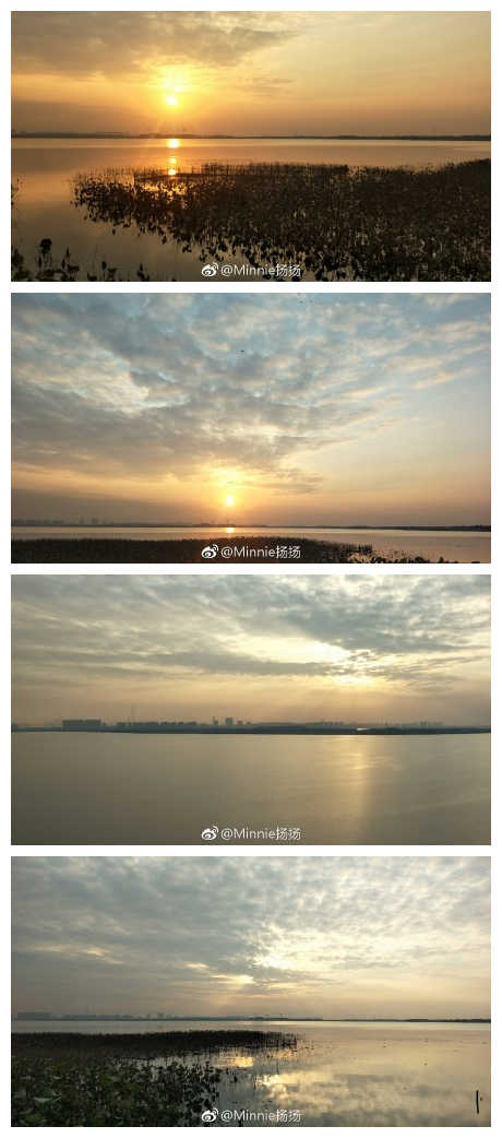 #带着微博去苏州# 距上次来苏州，已经10年有余。 这次公出，阳澄湖畔走走。 美得很特别！周末，仅此而已。
