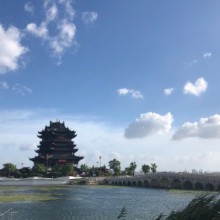 台风过后的阳澄湖